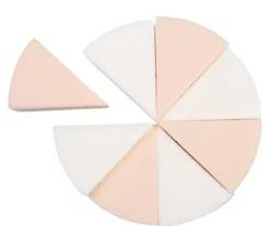Pelliza Esponja de Maquillaje Triangular x 8 Unidades