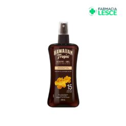 Hawaiian Tropic FPS 15 aceite-gel coconut oil x 240ml