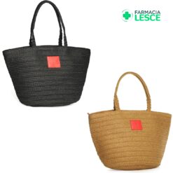Las Oreiro Love Bolso Playero Negro